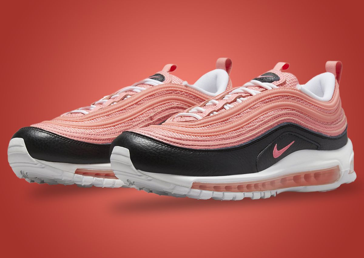 Pink orange black air max 97 Clearance