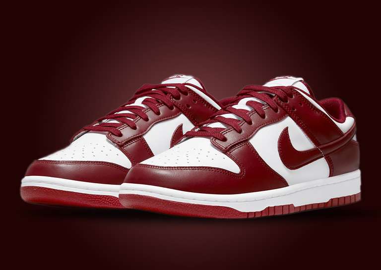 Nike Dunk Low Team Red Angle