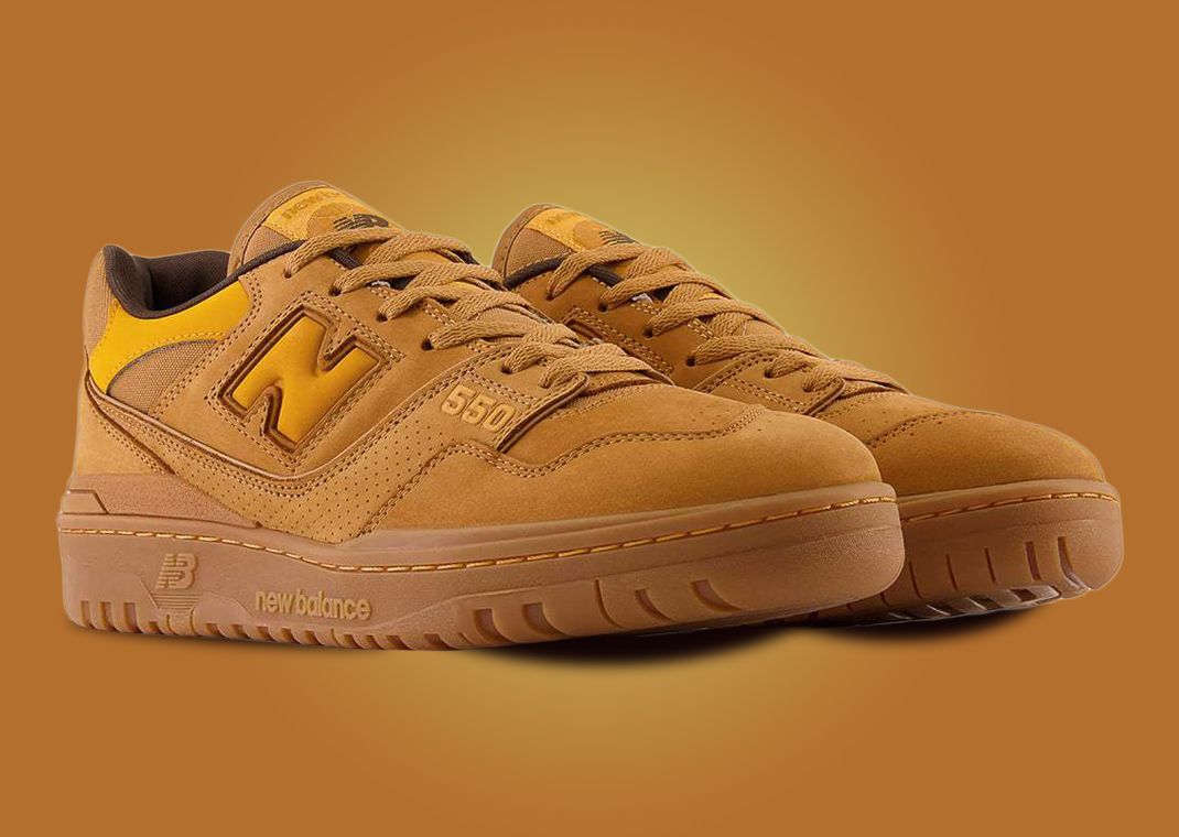 We're Getting Workboot Vibes From The New Balance 550 Wheat