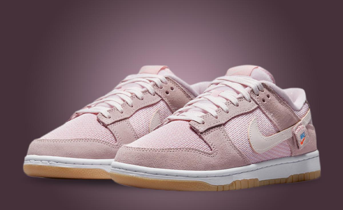 Feel Cute With The Nike Dunk Low Teddy Bear Light Soft Pink