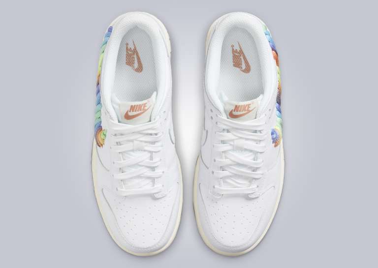 Nike Dunk Low Rainbow Lace Swoosh (GS) Top