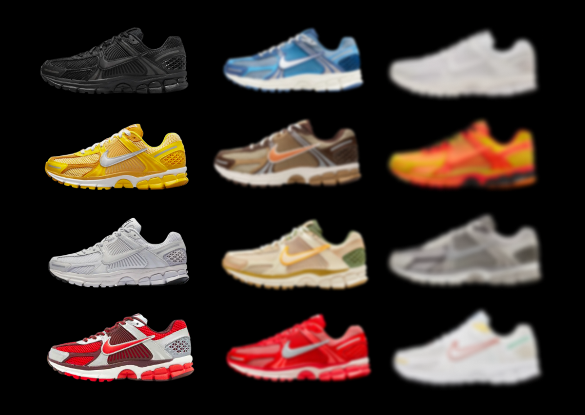 Nike vomero top history