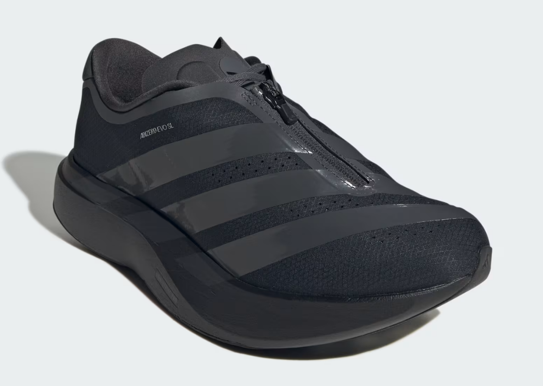 The adidas Evo SL adds a Zipper-Front Collection to the Mix The adidas Evo SL adds a Zipper-Front Collection to the Mix