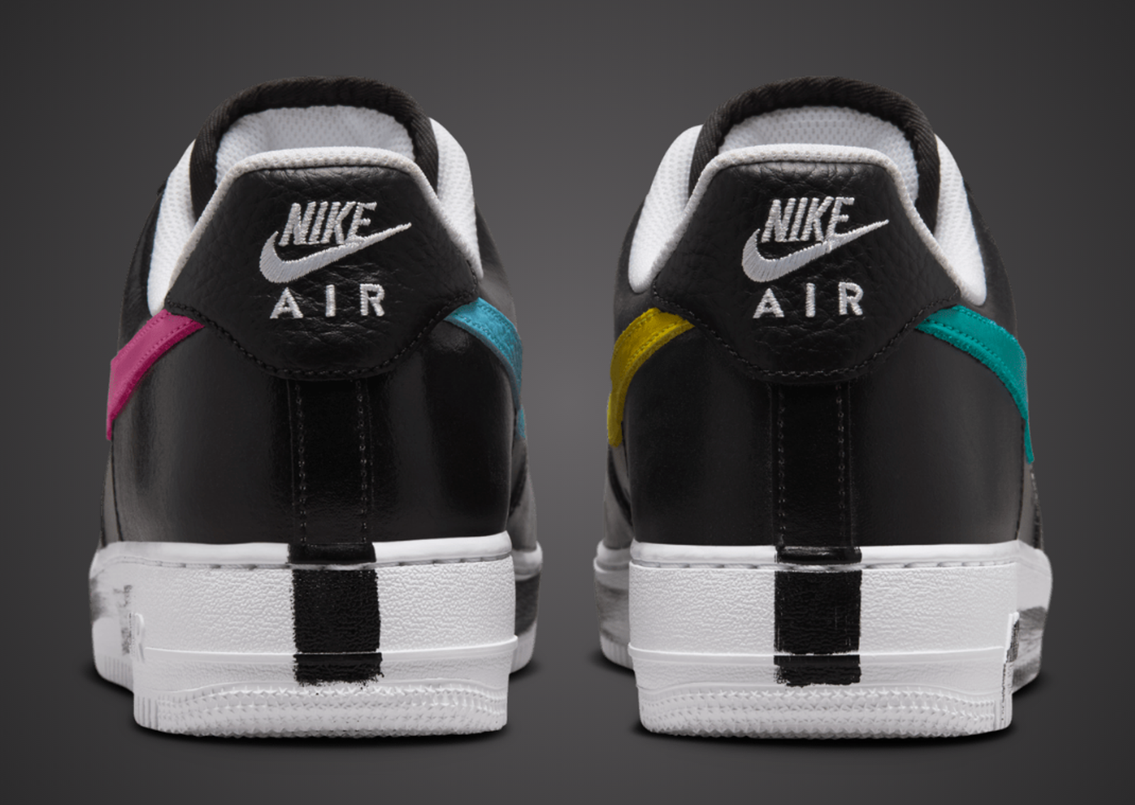 PEACEMINUSONE x Nike Air Force 1 Low Para-Noise 3.0 Heel