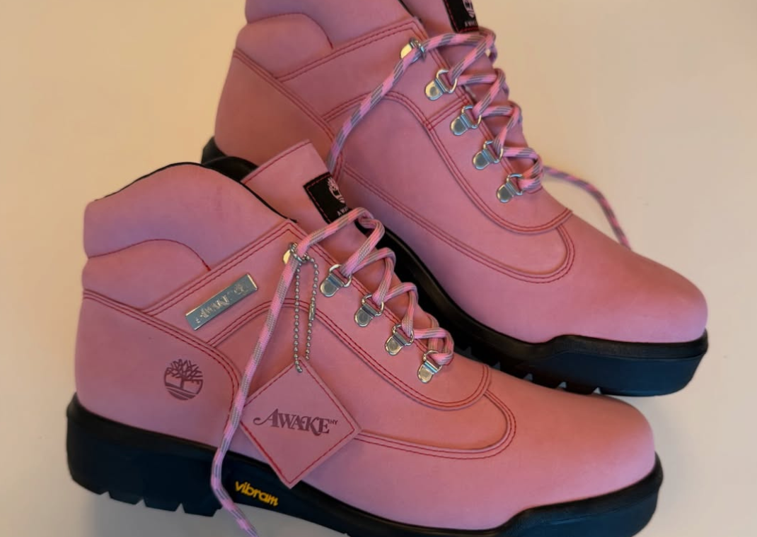 TIMBERLAND X AWAKE NY 新品未使用 日本未発売 27cm Awake NY's Pink Timberland Field Boot is a Friends & Family Exclusive
