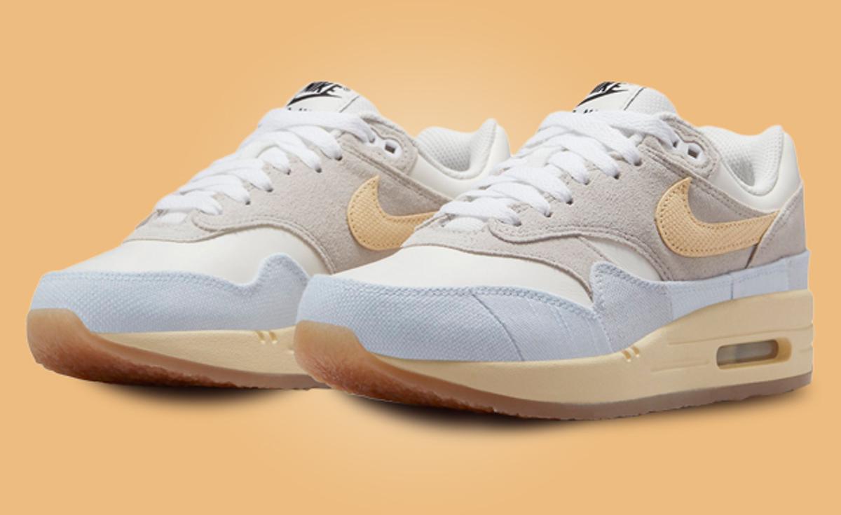 Light Bone Accents This Nike Air Max 1 Crepe