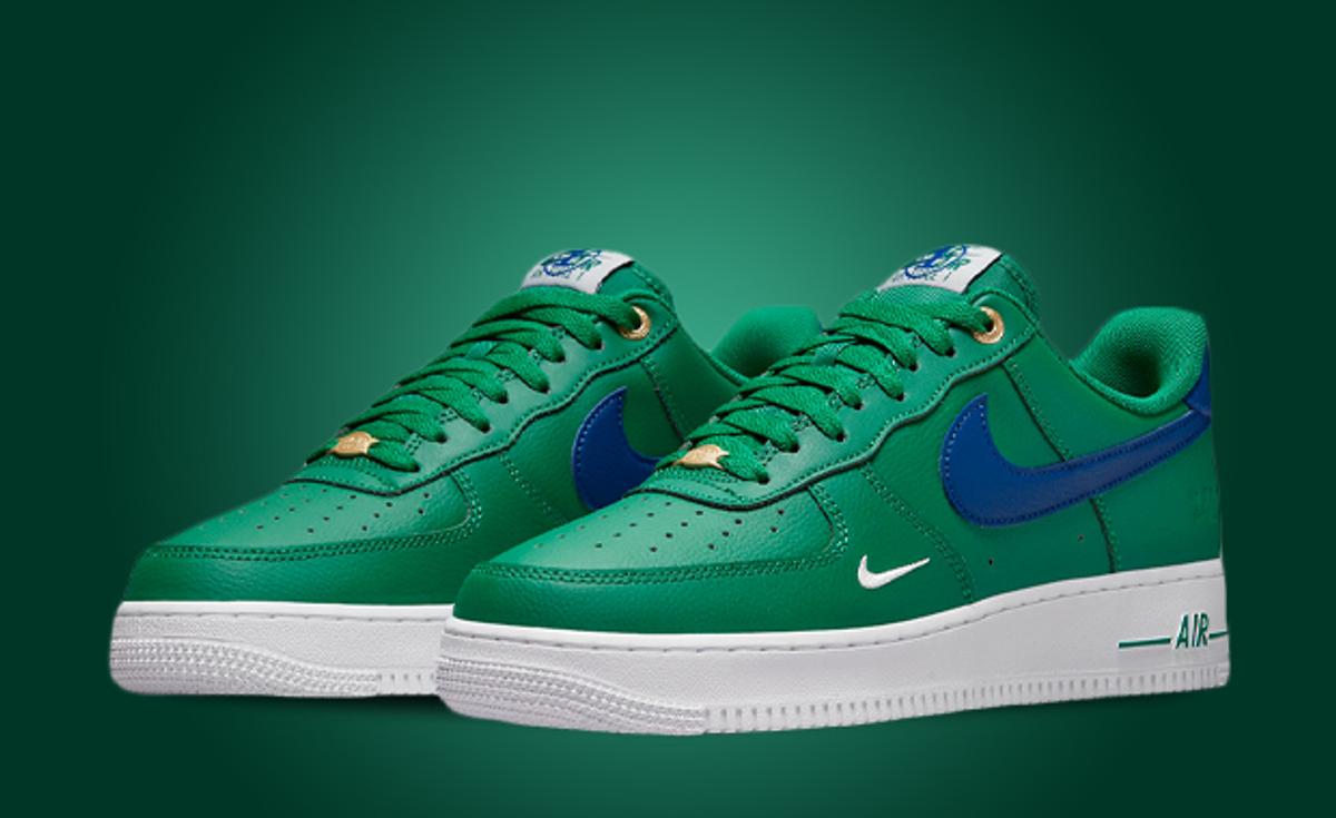 Nike's Air Force 1 Low 40th Anniversary Malachite Is Full Of Special Details