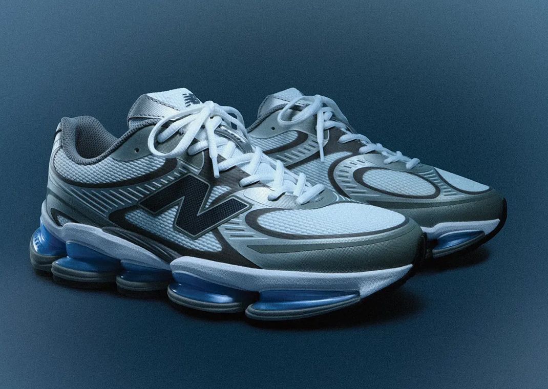 The New Balance ABZORB 2000 White Grey Blue Releases July 2025