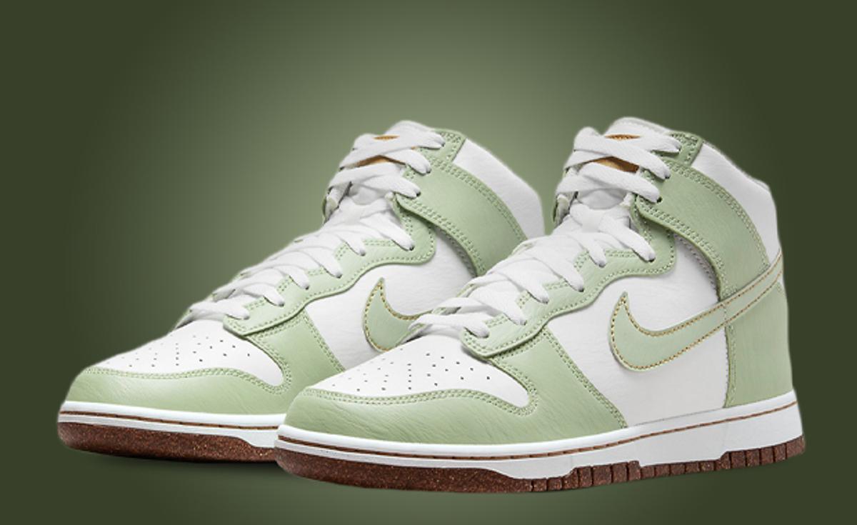 This Nike Dunk High Comes In Shades Of Honeydew