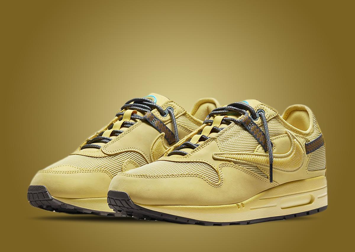 Travis Scott x Nike Air Max 1 "Saturn Gold"