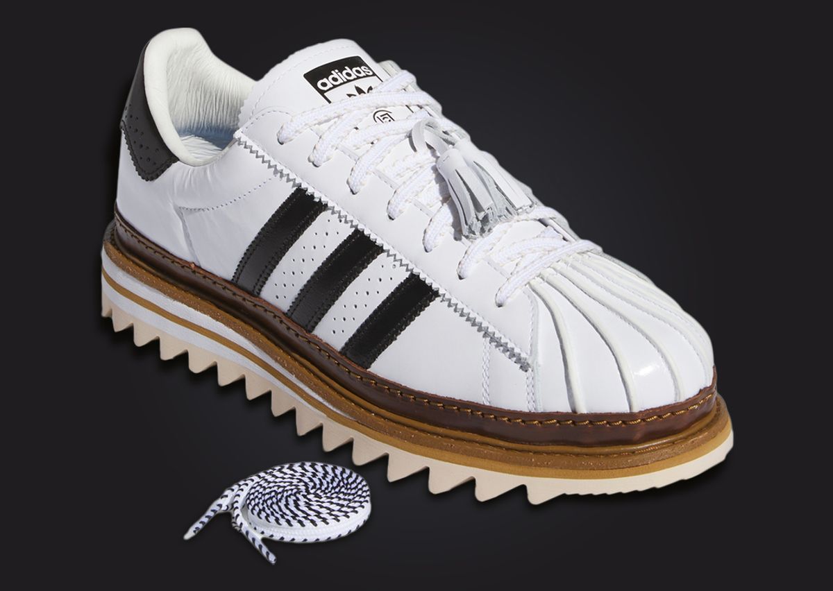 CLOT x adidas Superstar By Edison Chen Angle With Laces