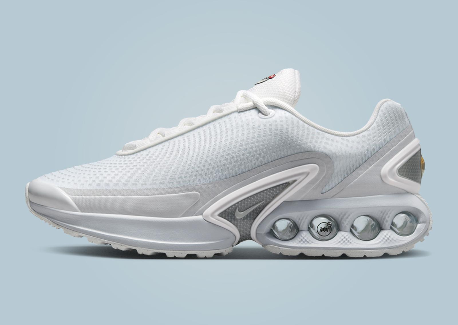 Nike Air Max DN White Metallic Silver (W) Lateral