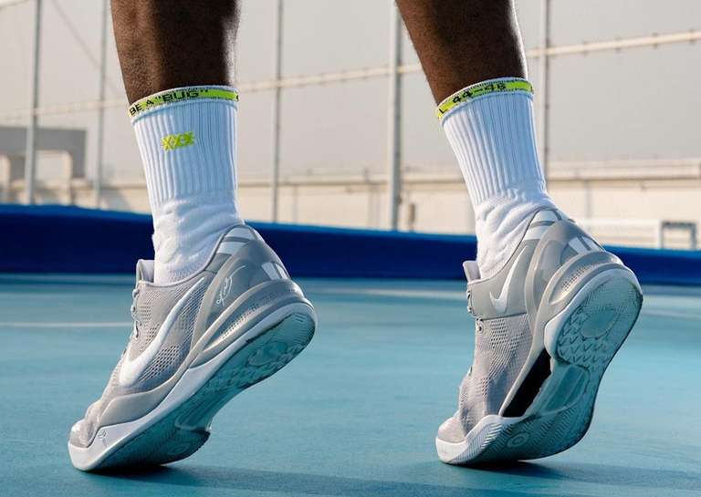 Nike Kobe 8 Protro TB Wolf Grey Heel