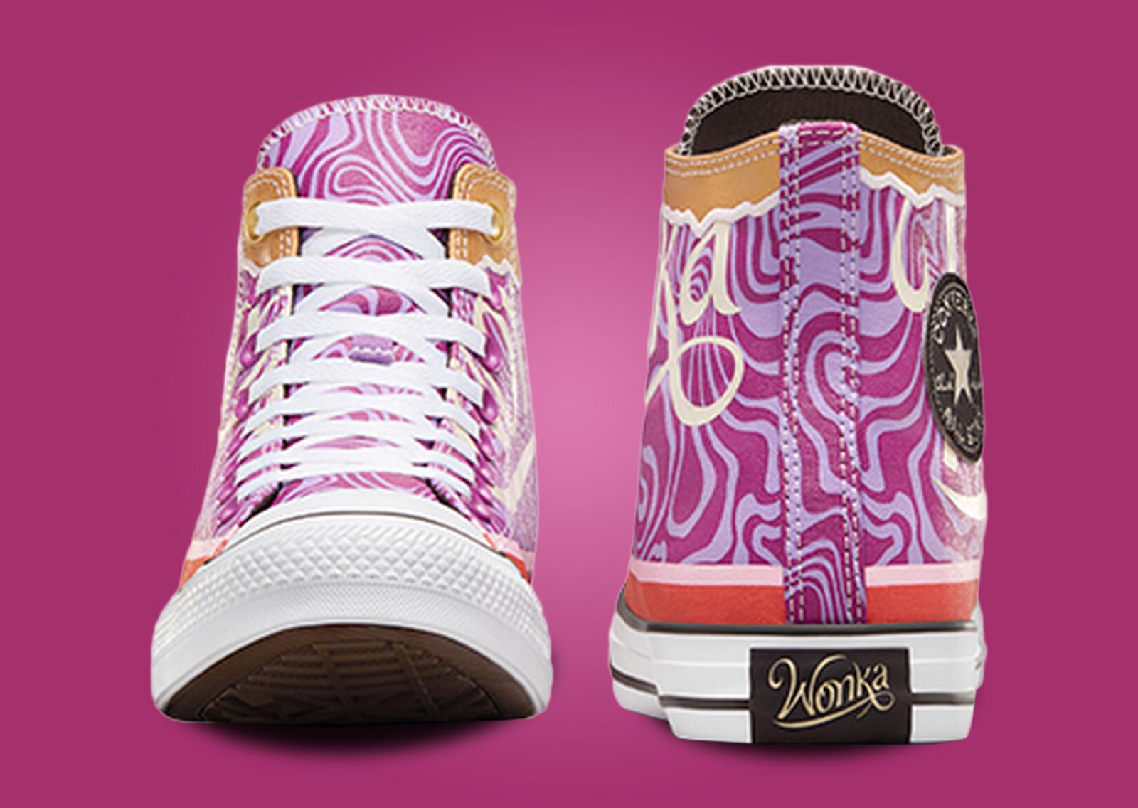 Willy Wonka x Converse Chuck 70 Swirl Heel & Toe