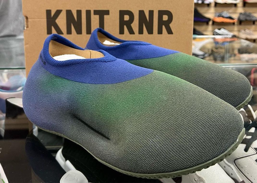 高評価得価adidas Yeezy Knit Runner Fade Onyx 26.5 靴