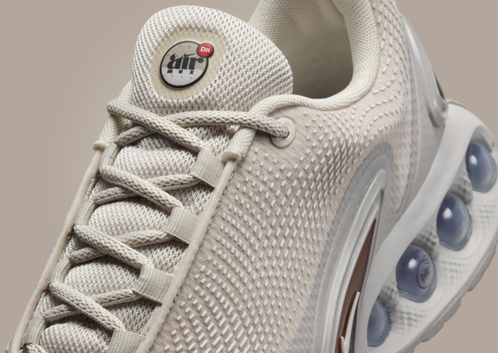 Nike Air Max DN Light Orewood Brown (W) Tongue Detail