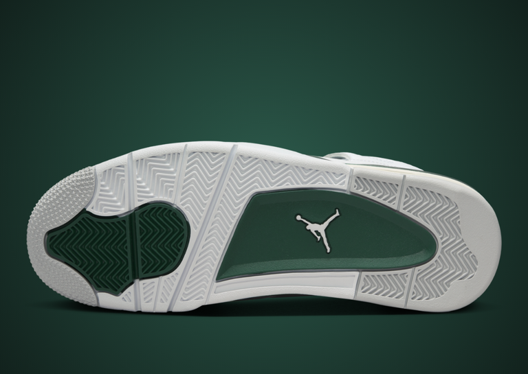 Air Jordan 4 Retro Oxidized Green Outsole
