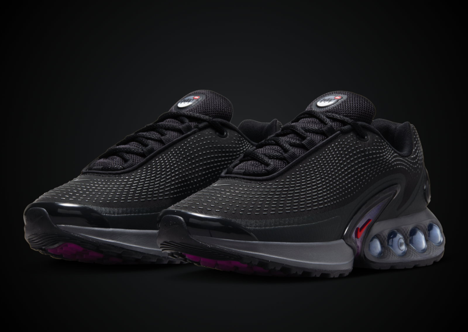 Nike Air Max DN Anthracite Light Crimson Angle