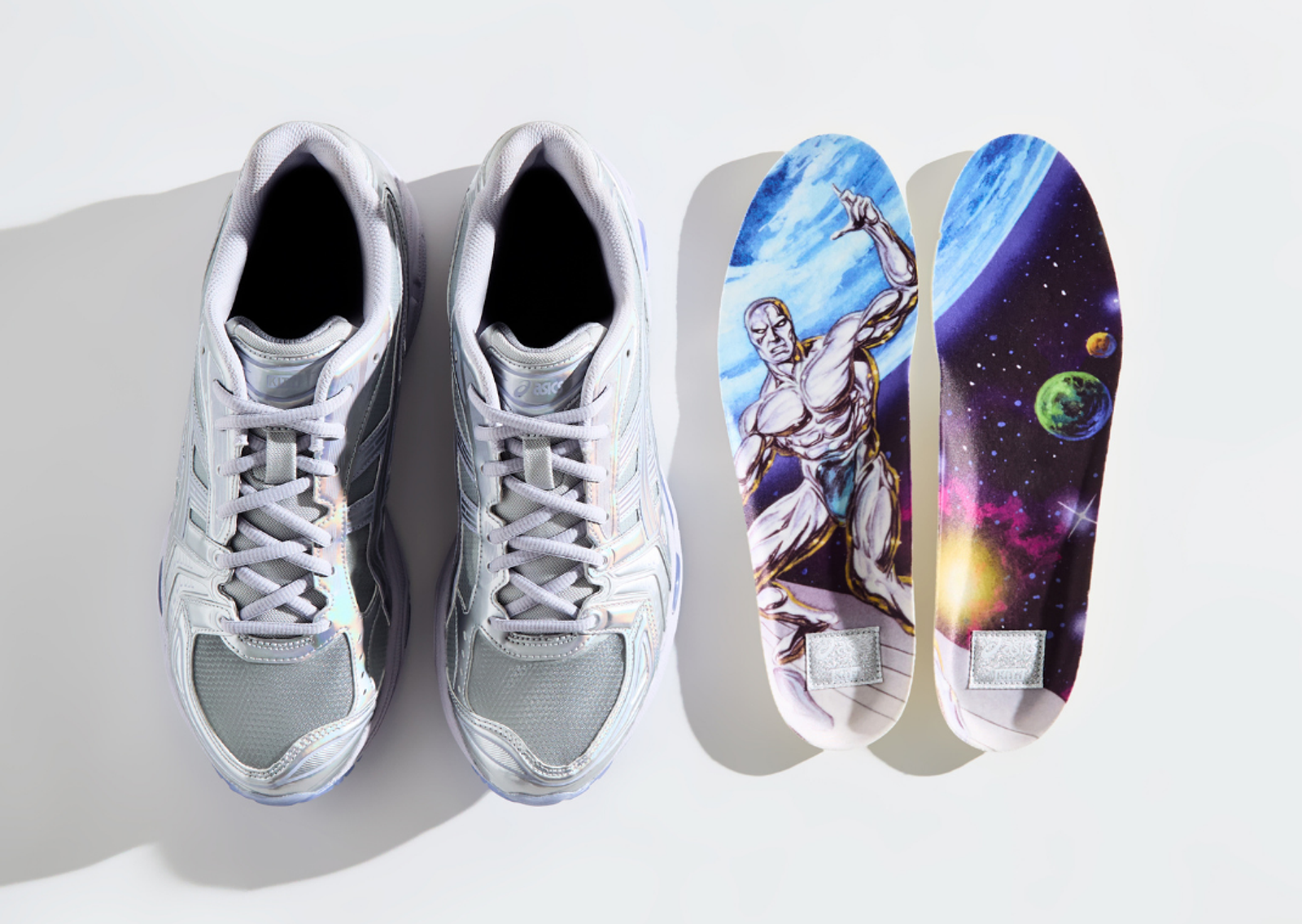 Kith x Marvel Super Villains x Asics Gel-Kayano 14 Silver Surfer Insole