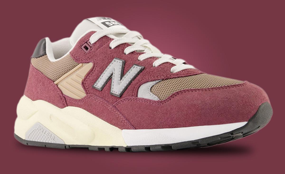 Washed Burgundy Takes Over This New Balance 580