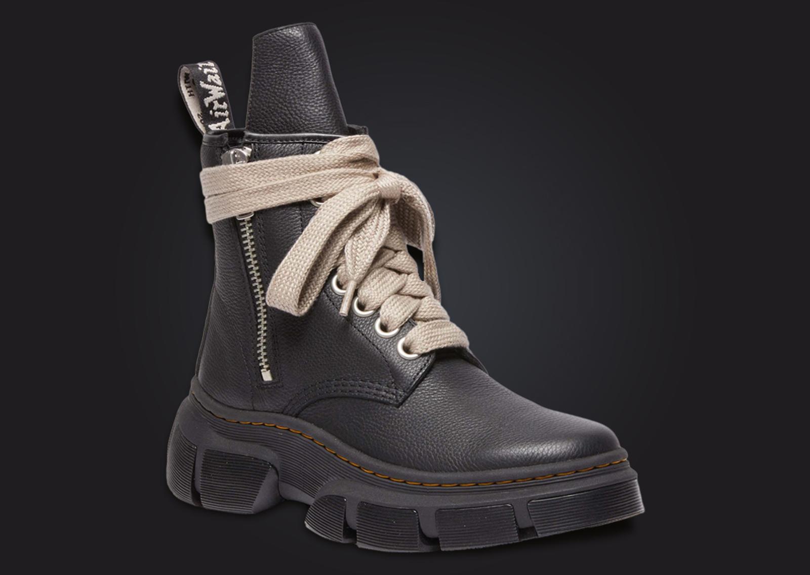 Rick Owens x Dr. Martens 1460 DMXL Jumbo Lace Boot Angle