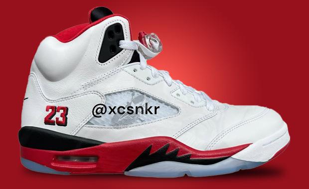 The Air Jordan 5 Retro Fire Red Black Tongue Returns September 2025