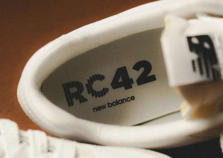New Balance RC42 White Black Insole