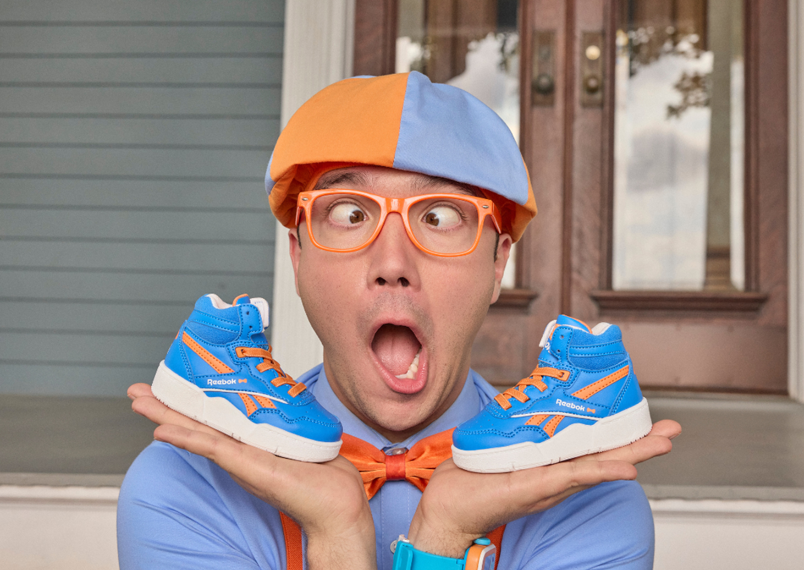 Blippi x Reebok BB 4000 II (PS) Detail