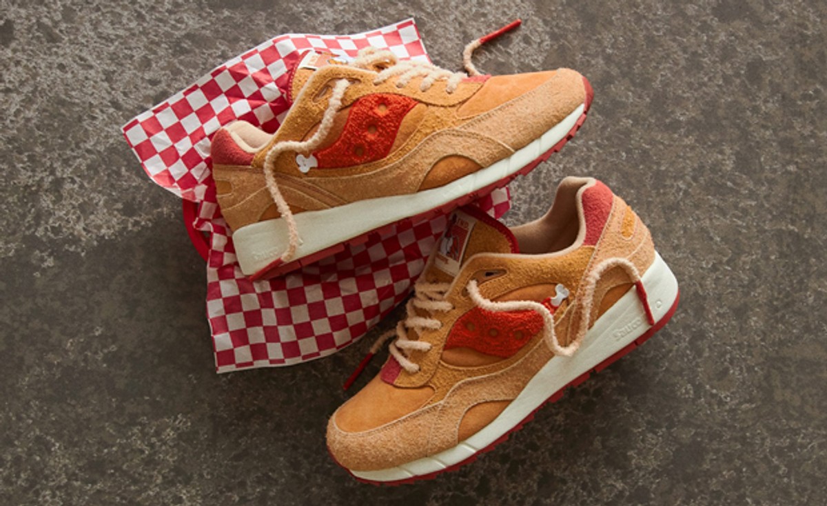 END Clothing Brings Fried Chicken To This Saucony Shadow 6000
