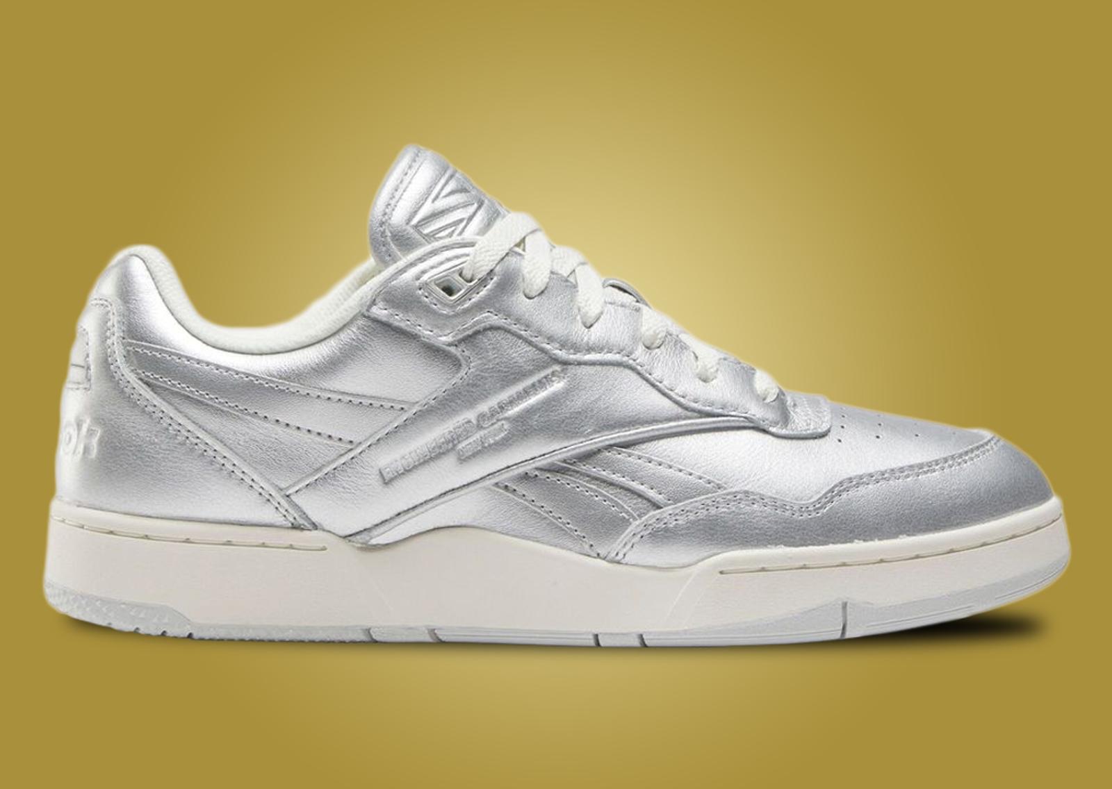 Engineered Garments x Reebok BB4000 II Silver Metallic Lateral