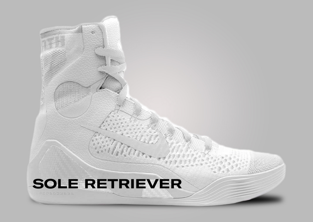 All white top kobe 9