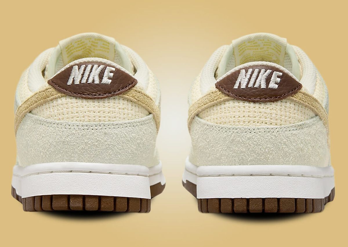 The Nike Dunk Low Hemp Suede Features Earth Tones