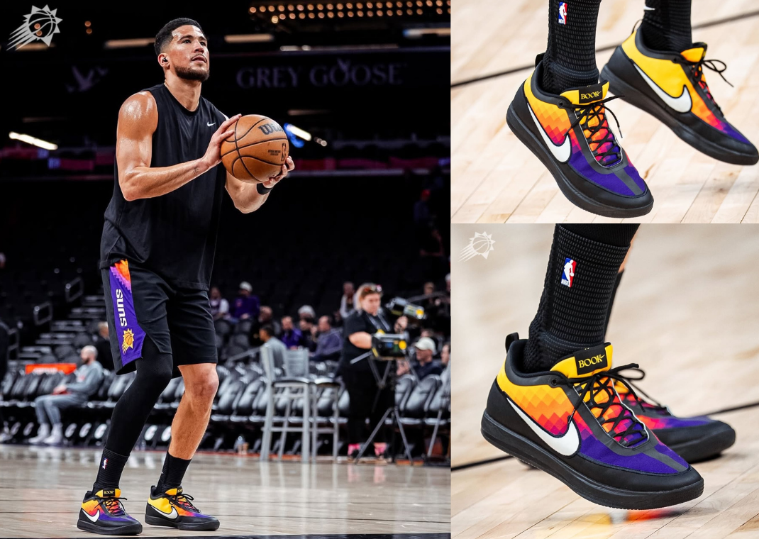 Devin Booker Debuts a Suns-Inspired Nike Book 2 The Valley PE