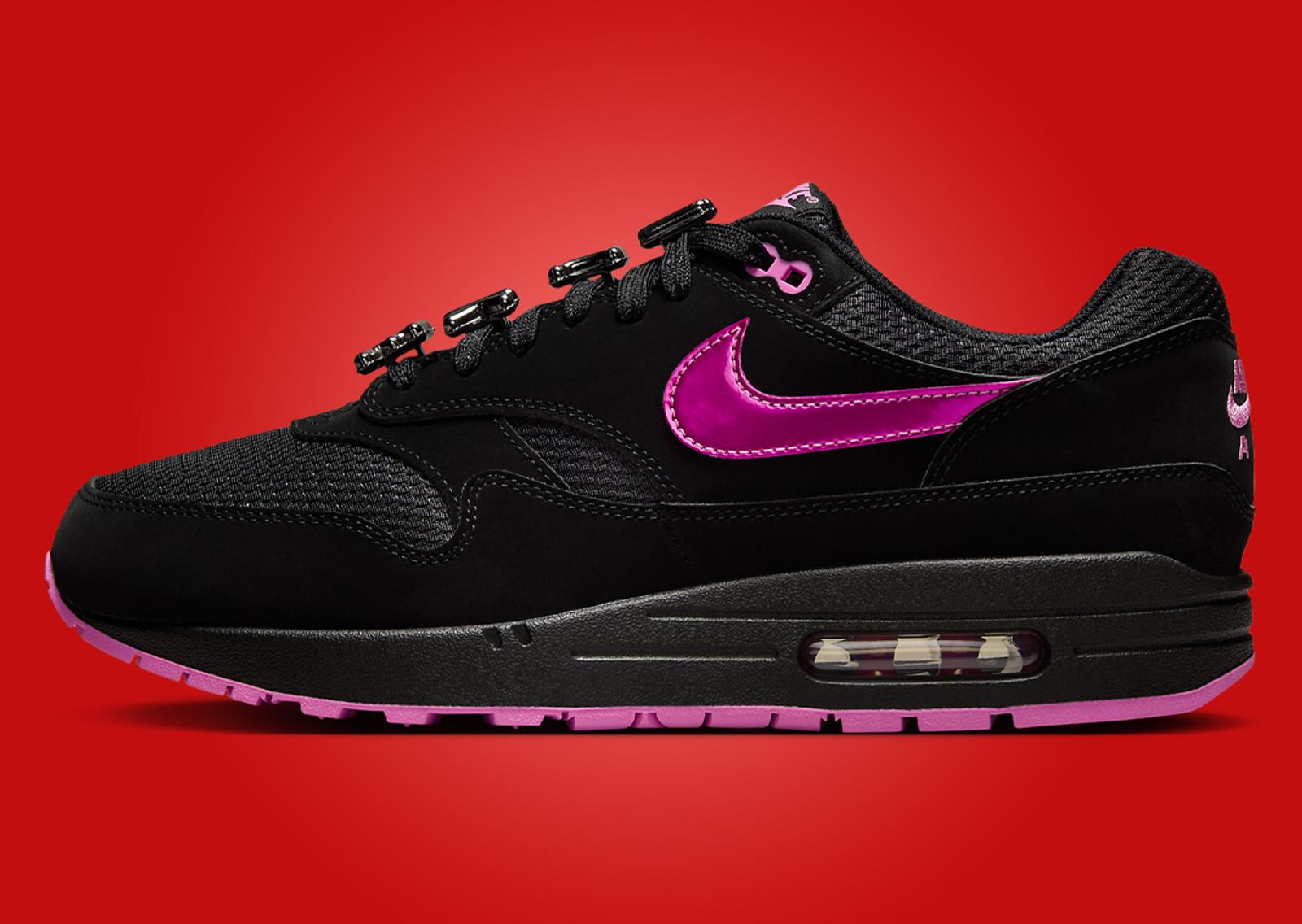 Nike Air Max 1 Valentine’s Day Black (2025) Lateral