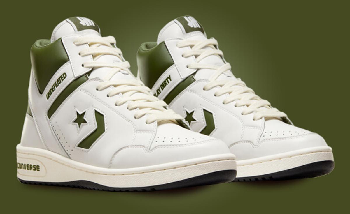The Undefeated x Converse Weapon White Chive Releases September 14