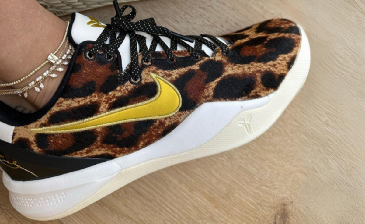 Vanessa Bryant Shares Her Nike Kobe 8 Protro Leopard Print PE