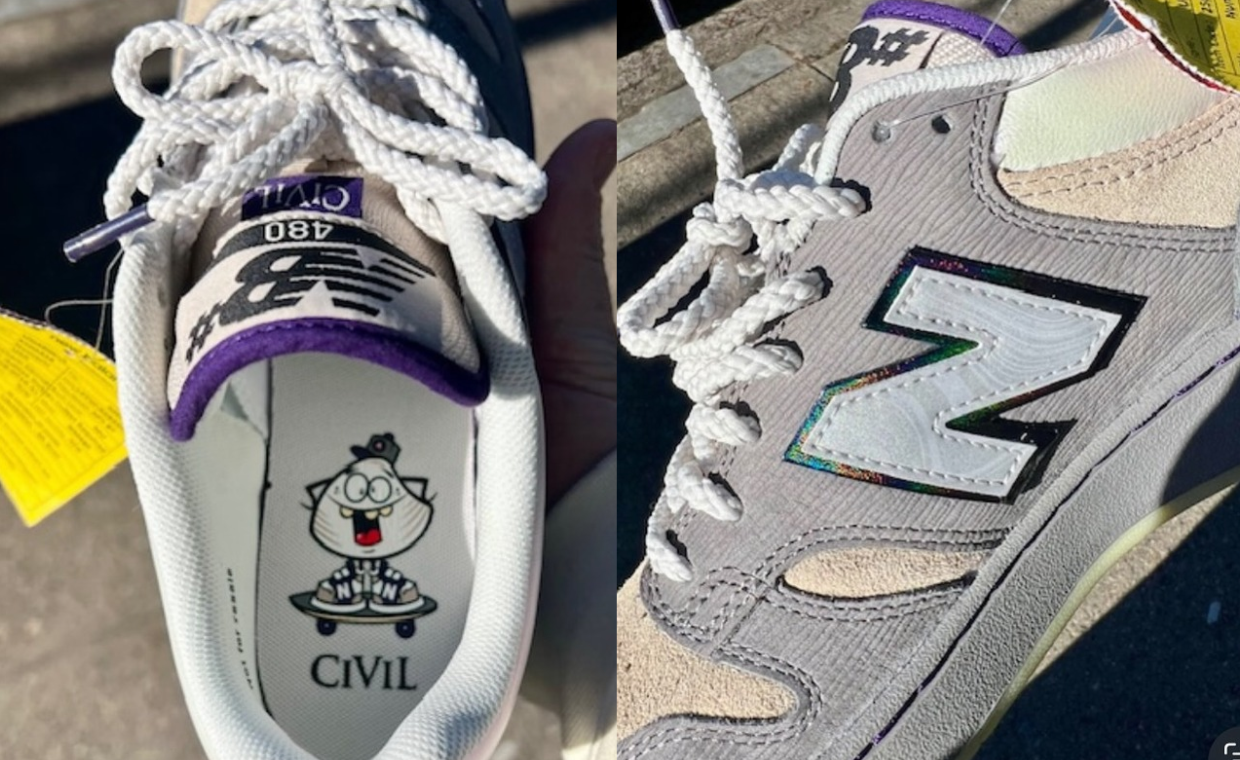 Civil x New Balance Numeric 480 Quahog
