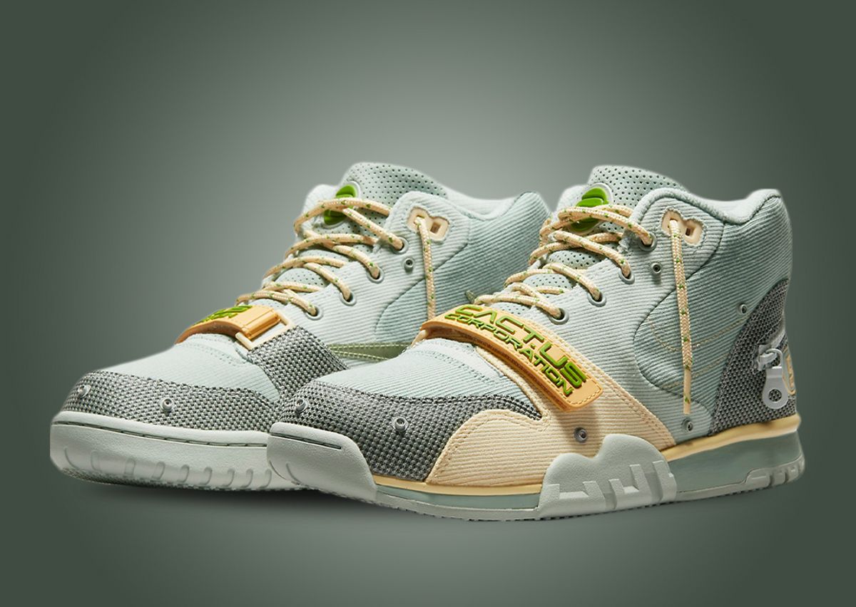 Travis Scott x Nike Air Trainer 1 Grey Haze Releases In May