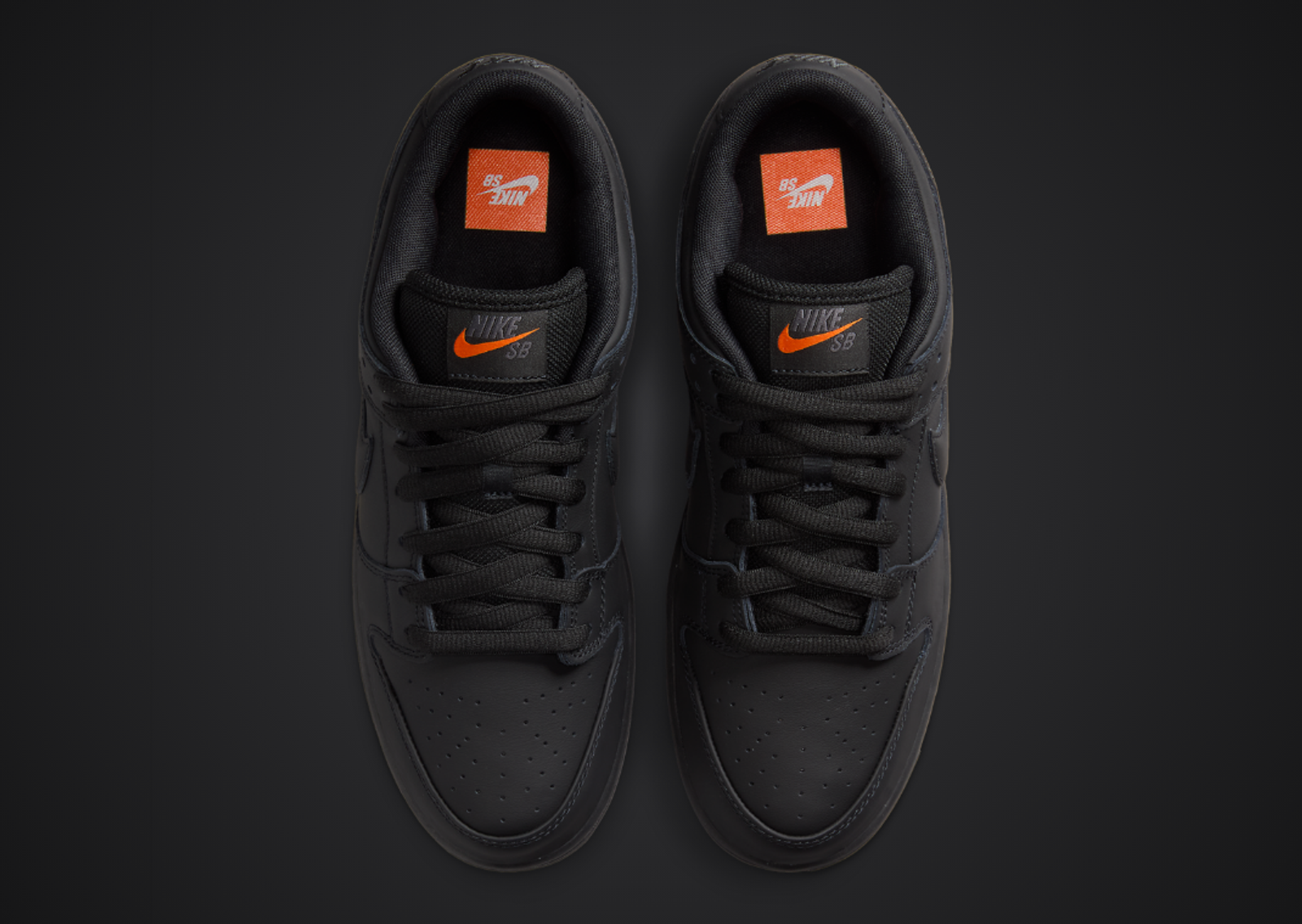 Nike SB Dunk Low ISO Triple Black Top