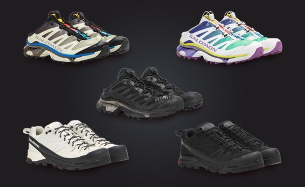 MM6×SALOMON SH1WS0006 P6634 スニーカー XT-4 MULE Salomon XT-4 Mule MM6 Maison Margiela Black Men's