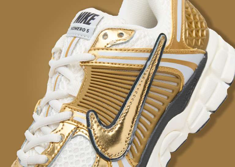 Nike Zoom Vomero 5 Gold (W) Midfoot