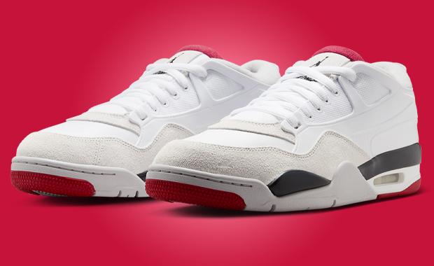 The Air Jordan 4 RM White Fire Red Black Releases Summer 2025