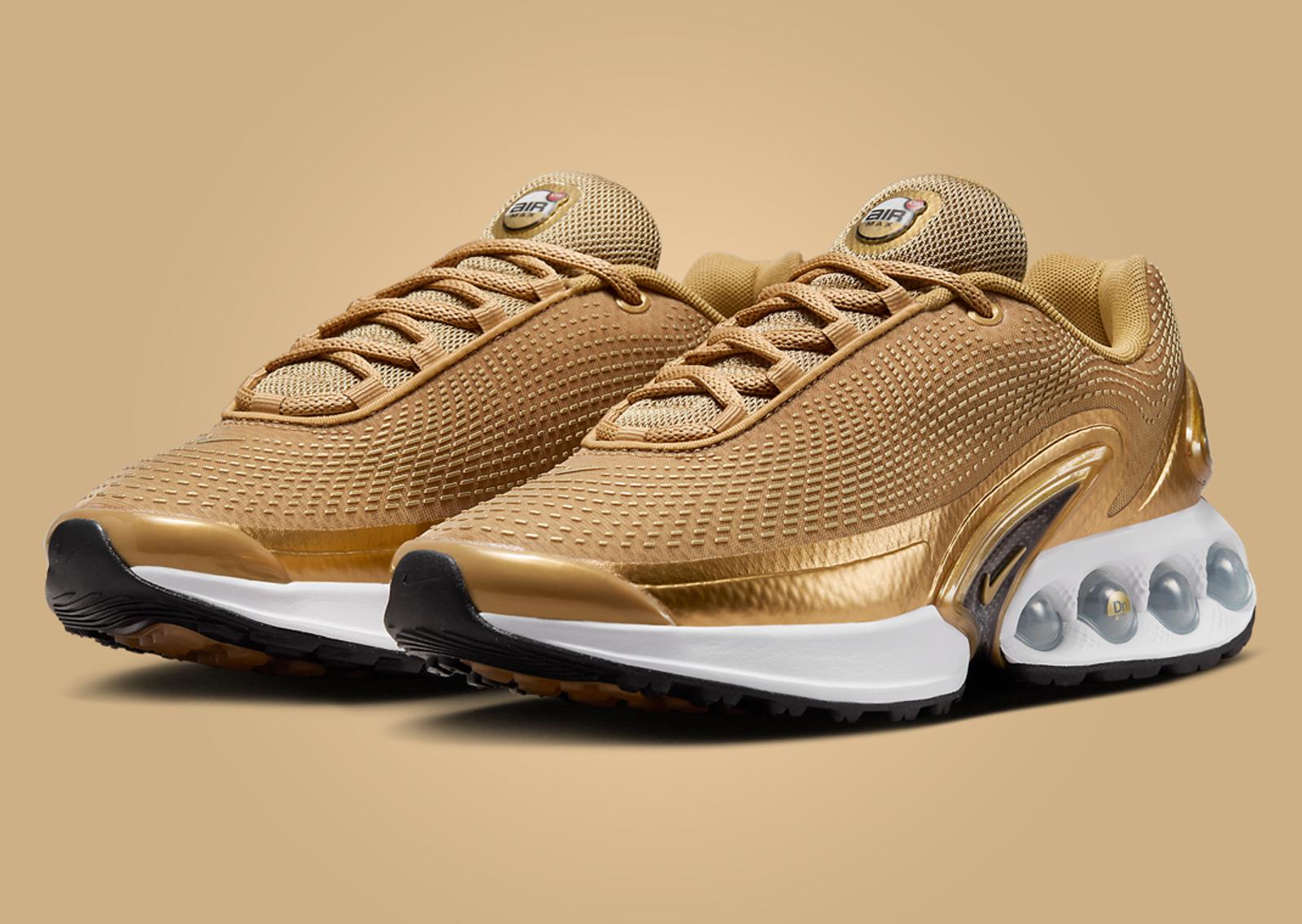 Nike Air Max DN Gold Bullet Angle