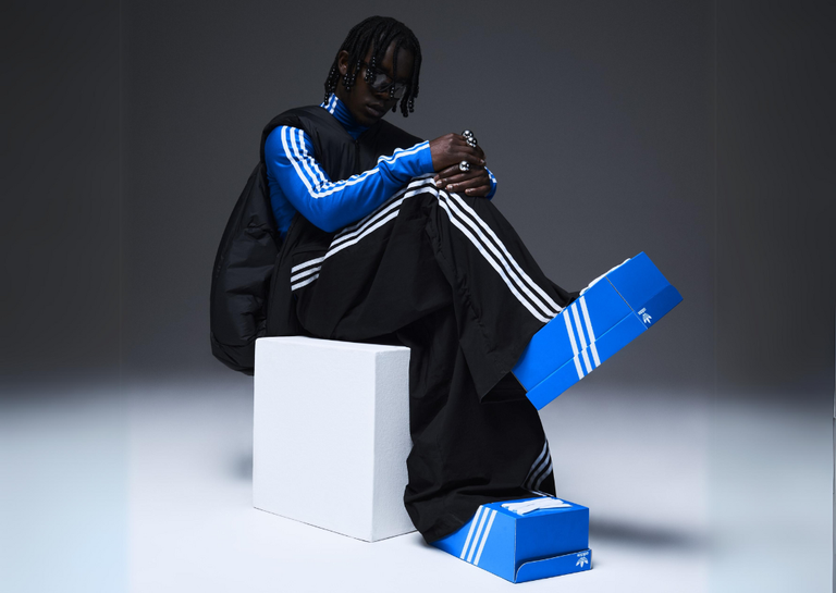 adidas The Box Shoe On Foot