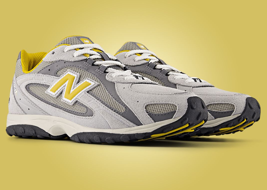 Y2K-Inspired New Balance 204L Grey Yellow Releases Fall 2025