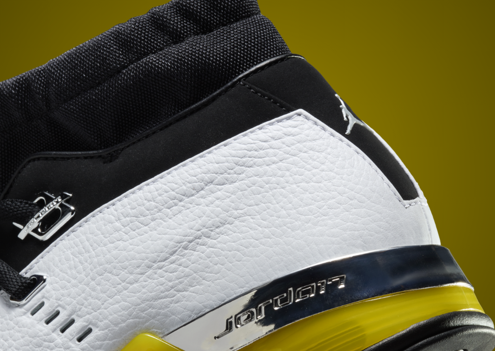 Air Jordan 17 Retro Low SP Lightning Heel Detail