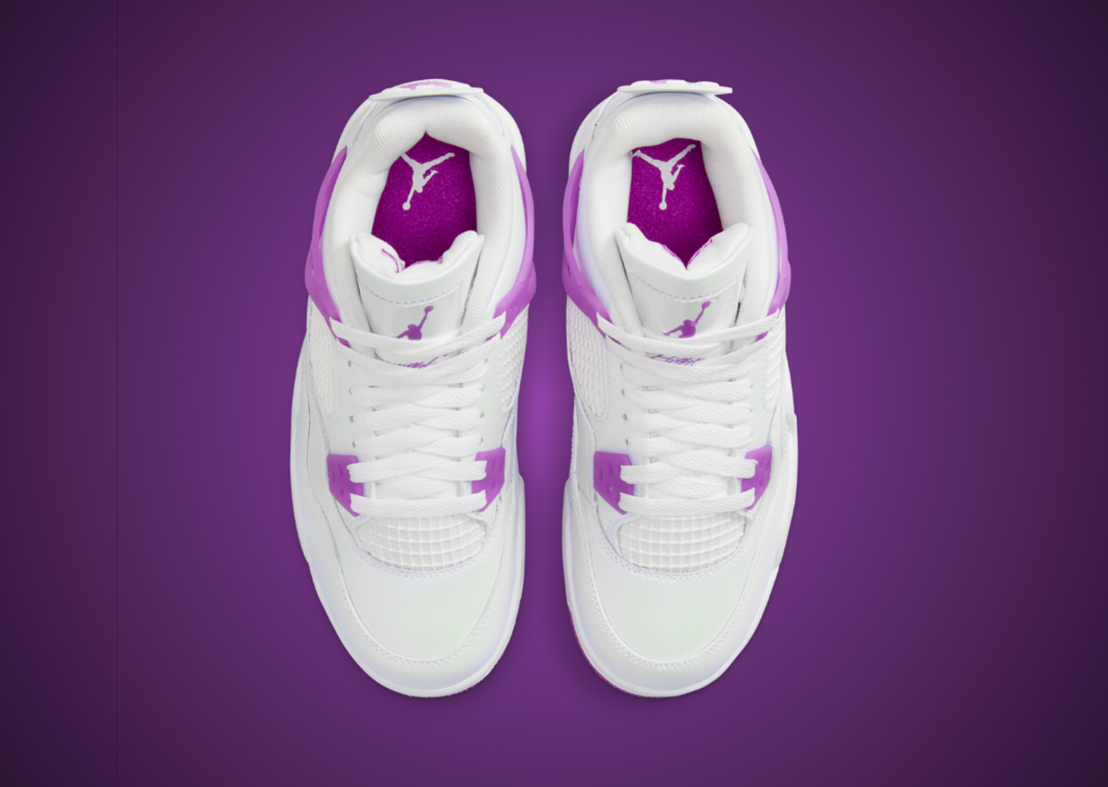 Air Jordan 4 Retro Hyper Violet (GS) Top