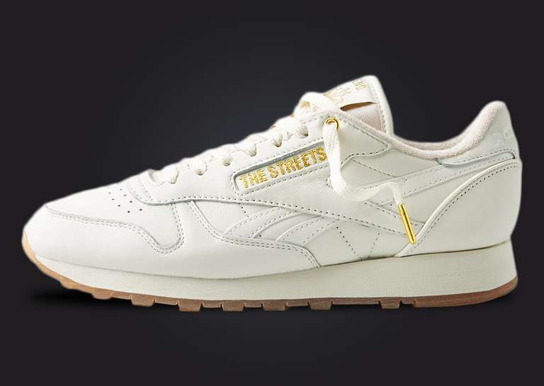 END. x The Streets x Reebok Classic Leather Chalk Lateral