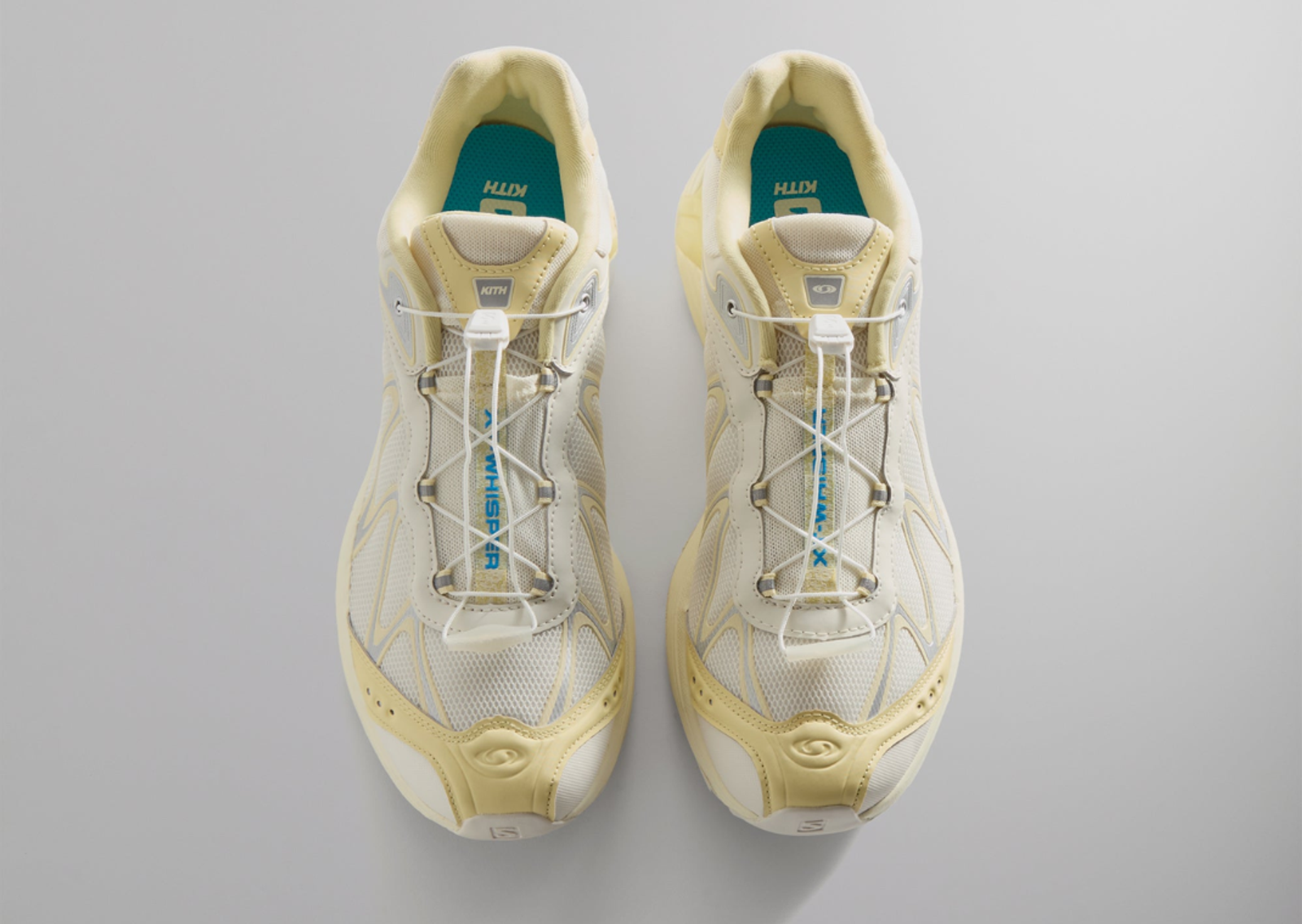 Kith x Salomon XT-Whisper Vanilla Transparent Yellow Top