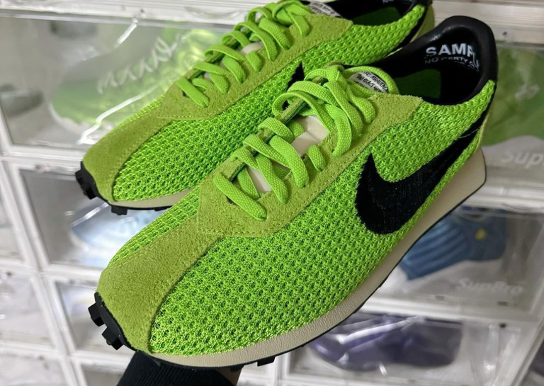 Stussy x Nike LD-1000 SP Action Green In-Hand Angle